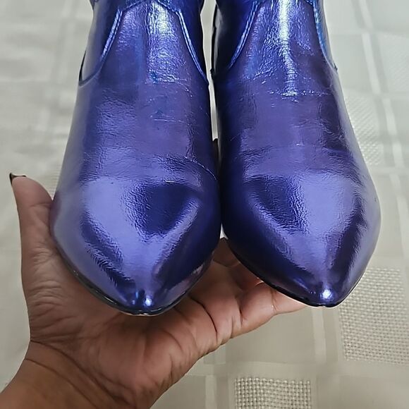 Katy Perry's The Annie-O Bootie Western Purple Size 7.5M - Picture 6 of 16